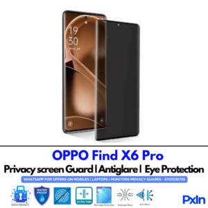 OPPO Find X6 Pro Privacy Screen Guard