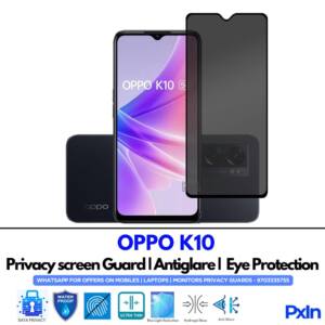 OPPO K10 Privacy Screen Guard