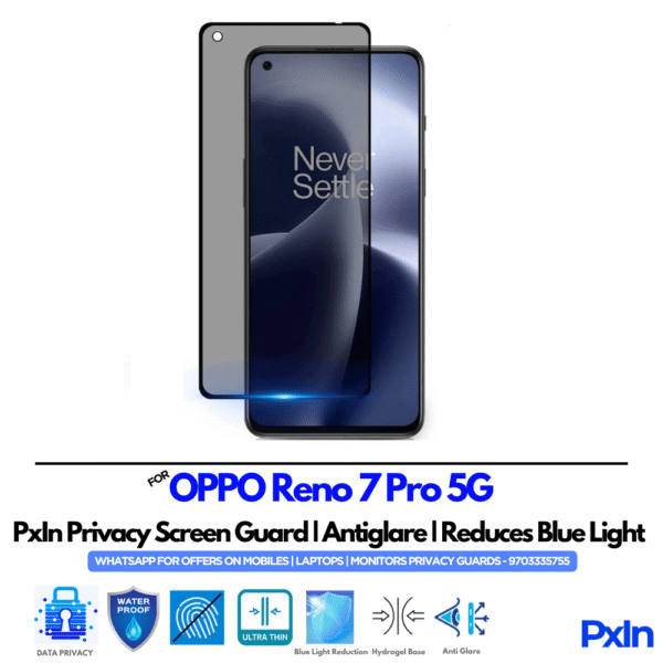 OPPO Reno 7 Pro 5G Privacy Screen Guard