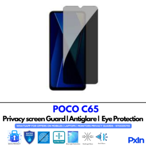 POCO C65 Privacy Screen Guard