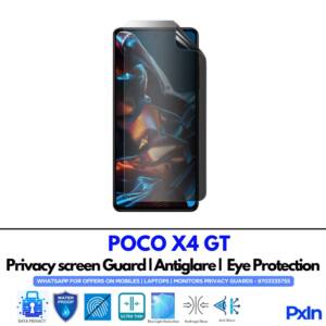 POCO X4 GT Privacy Screen Guard