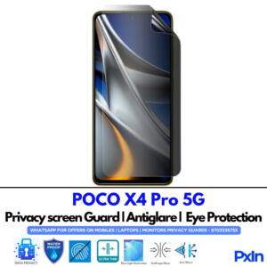 POCO X4 Pro 5G Privacy Screen Guard