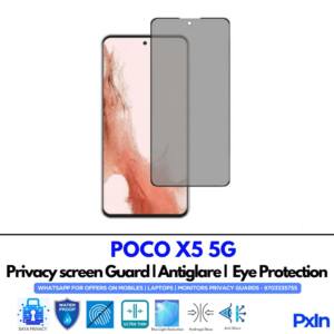 POCO X5 5G Privacy Screen Guard