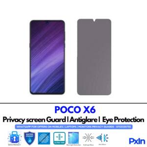 POCO X6 Privacy Screen Guard