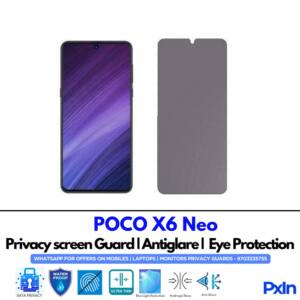 POCO X6 Neo Privacy Screen Guard