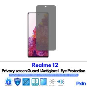 Realme 12 Privacy Screen Guard