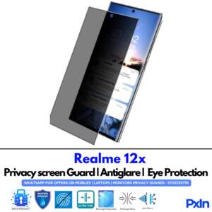 Realme 12x Privacy Screen Guard