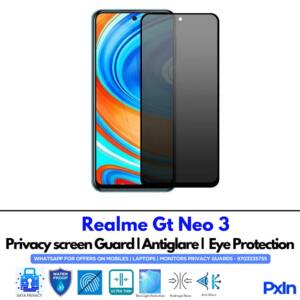Realme GT Neo 3T Privacy Screen Guard