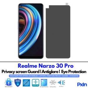 Realme Narzo 30 Pro Privacy Screen Guard