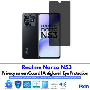 Realme Narzo N53 Privacy Screen Guard