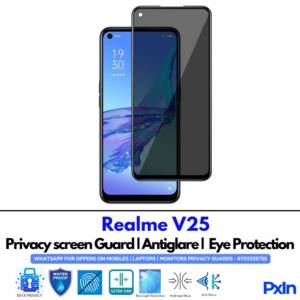 Realme V25 Privacy Screen Guard