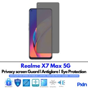 Realme X7 Max 5G Privacy Screen Guard