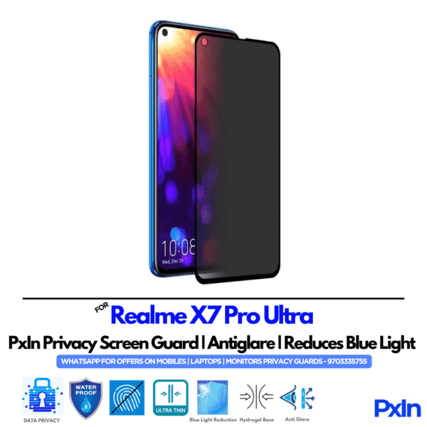 Realme X7 Pro Ultra Privacy Screen Guard