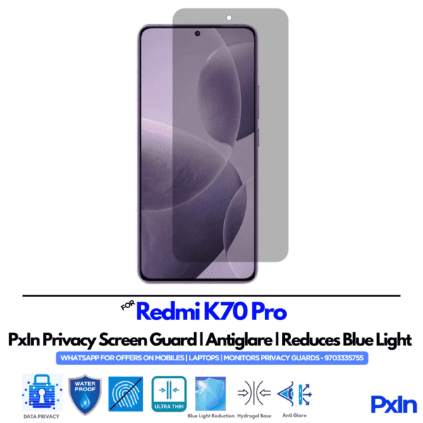 Redmi K70 Pro Privacy Screen Guard