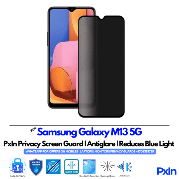 Samsung Galaxy M13 5G Privacy Screen Guard