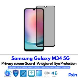 Samsung Galaxy M34 5G Privacy Screen Guard