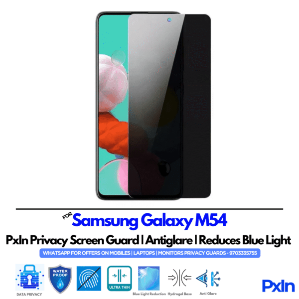 Samsung Galaxy M54 Privacy Screen Guard