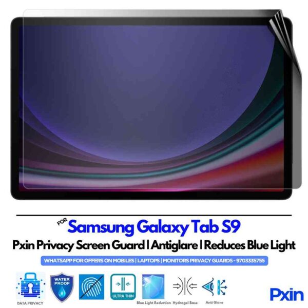 Samsung Galaxy Tab S9 Privacy Screen Guard