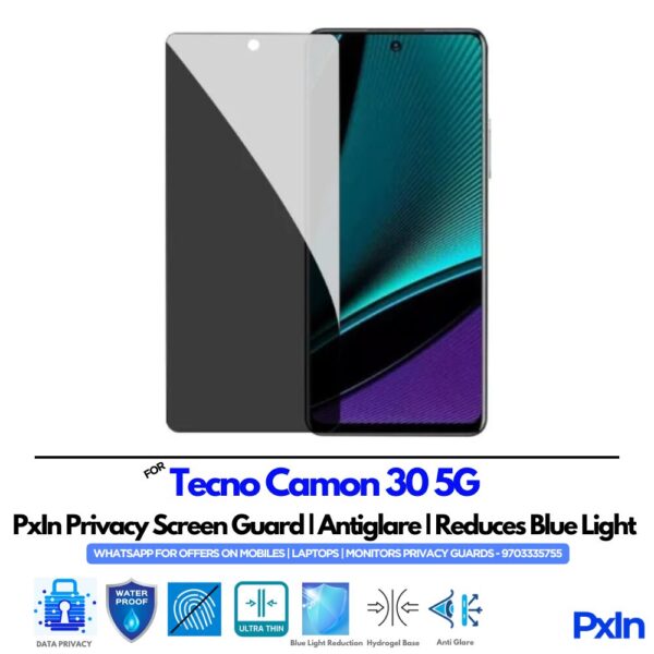 Tecno Camon 30 5G Privacy Screen Guard