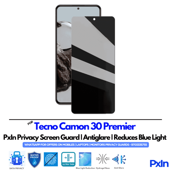 Tecno Camon 30 Premier Privacy Screen Guard