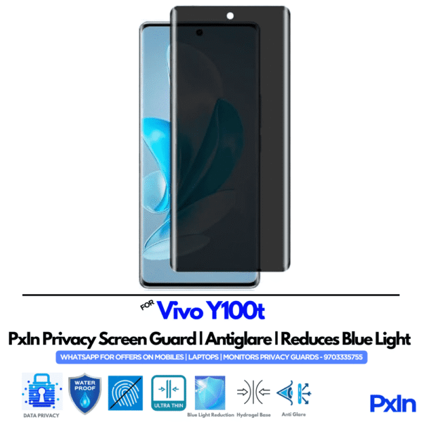 Vivo Y100t Privacy Screen Guard
