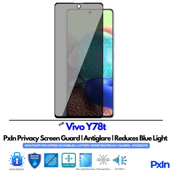 Vivo Y78t Privacy Screen Guard
