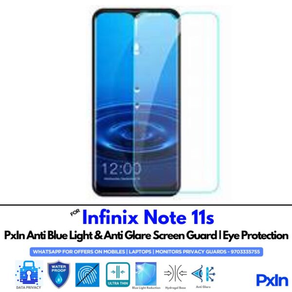 Infinix Note 11s Anti Blue light screen guard