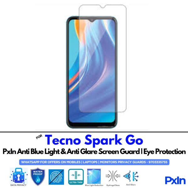 Tecno Spark Go Anti Blue light screen guard