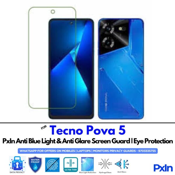 Tecno Pova 5 Anti Blue light screen guard