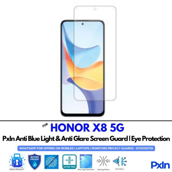 HONOR X8 5G Anti Blue light screen guard