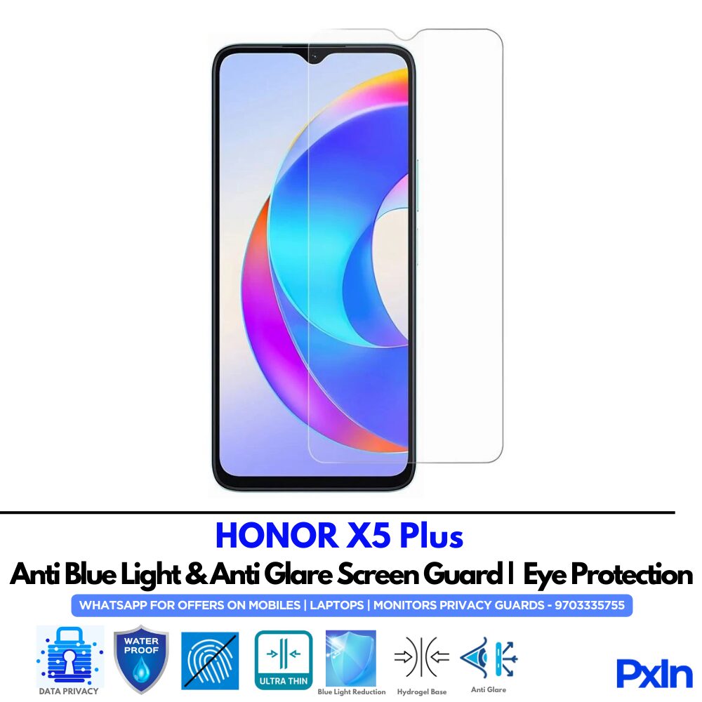 HONOR X5 Plus Anti Blue light screen guard