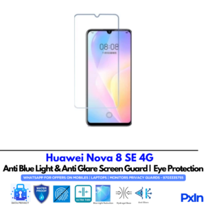 Huawei Nova 8 SE 4G Anti Blue light screen guard
