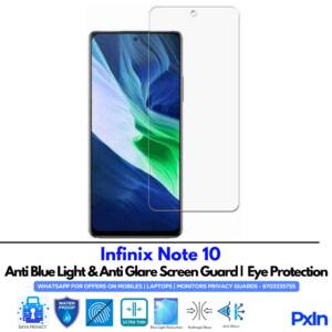 Infinix Note 10 Anti Blue light screen guard