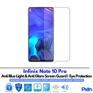 Infinix Note 10 Pro Anti Blue light screen guard
