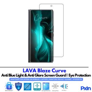 LAVA Blaze Curve Anti Blue light screen guard