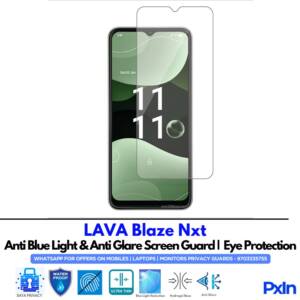 LAVA Blaze Nxt Anti Blue light screen guard