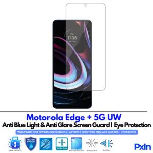 Motorola Edge + 5G UW Anti Blue light screen guard