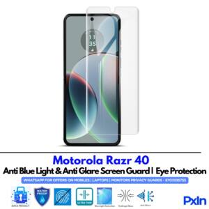 Motorola Razr 40 Anti Blue light screen guard