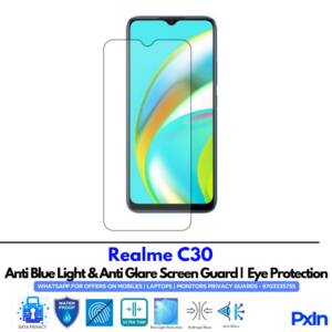 Realme C30 Anti Blue light screen guard