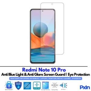 Redmi Note 10 Pro Anti Blue light screen guard