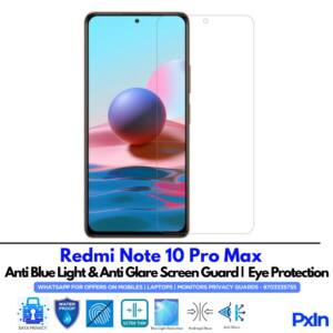 Redmi Note 10 Pro Max Anti Blue light screen guard
