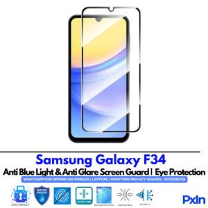 Samsung Galaxy F34 Anti Blue light screen guards