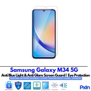 Samsung Galaxy M34 5G Anti Blue light screen guards