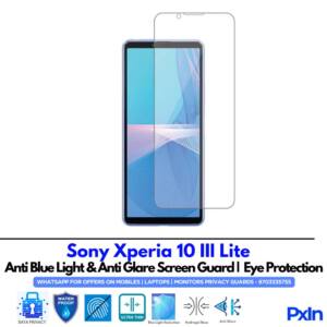 Sony Xperia 10 III Lite Anti Blue light screen guard
