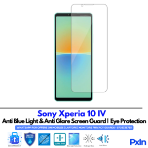 Sony Xperia 10 IV Anti Blue light screen guard