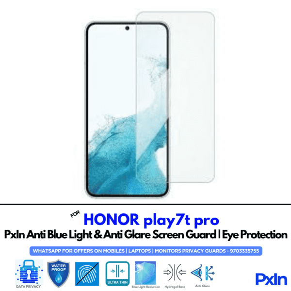HONOR play7t pro Mobile Anti Bluelight Screen Guard