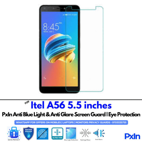 Itel A56 5.5 inches Mobile Anti Bluelight Screen Guard