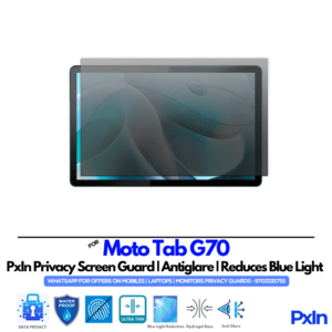 Moto Tab G70 Privacy screen guard