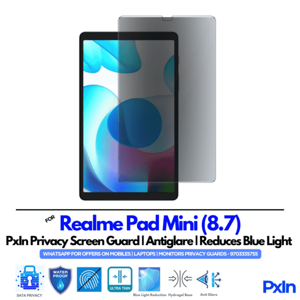 Realme Pad Mini (8.7) Privacy Screen Guard