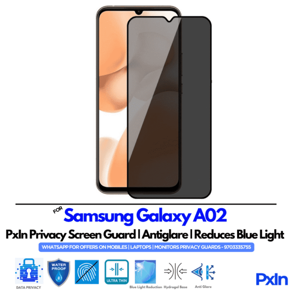 Samsung Galaxy A02 Mobile Privacy Screen
